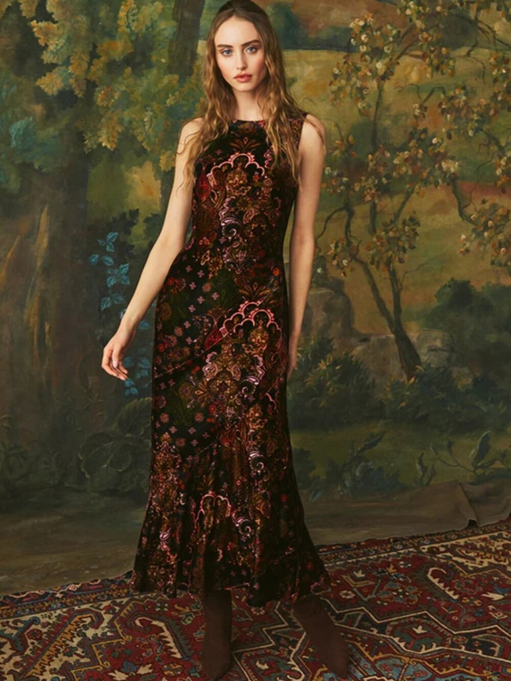 Cara Cara Naomi Dress Black Cascade Size 0